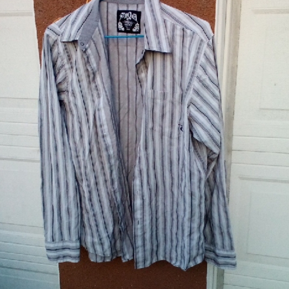 Striped Men's Jacket By Rip Curl Large
